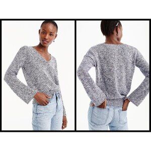 💕JCREW💕 Flared Sleeve Marled Knit Swing Sweater